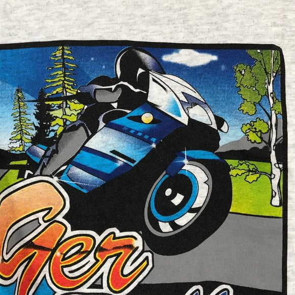 BMW Club Mens Shirt Medium White Motorcycle Rally Northern California Sonora - Picture 8 of 16